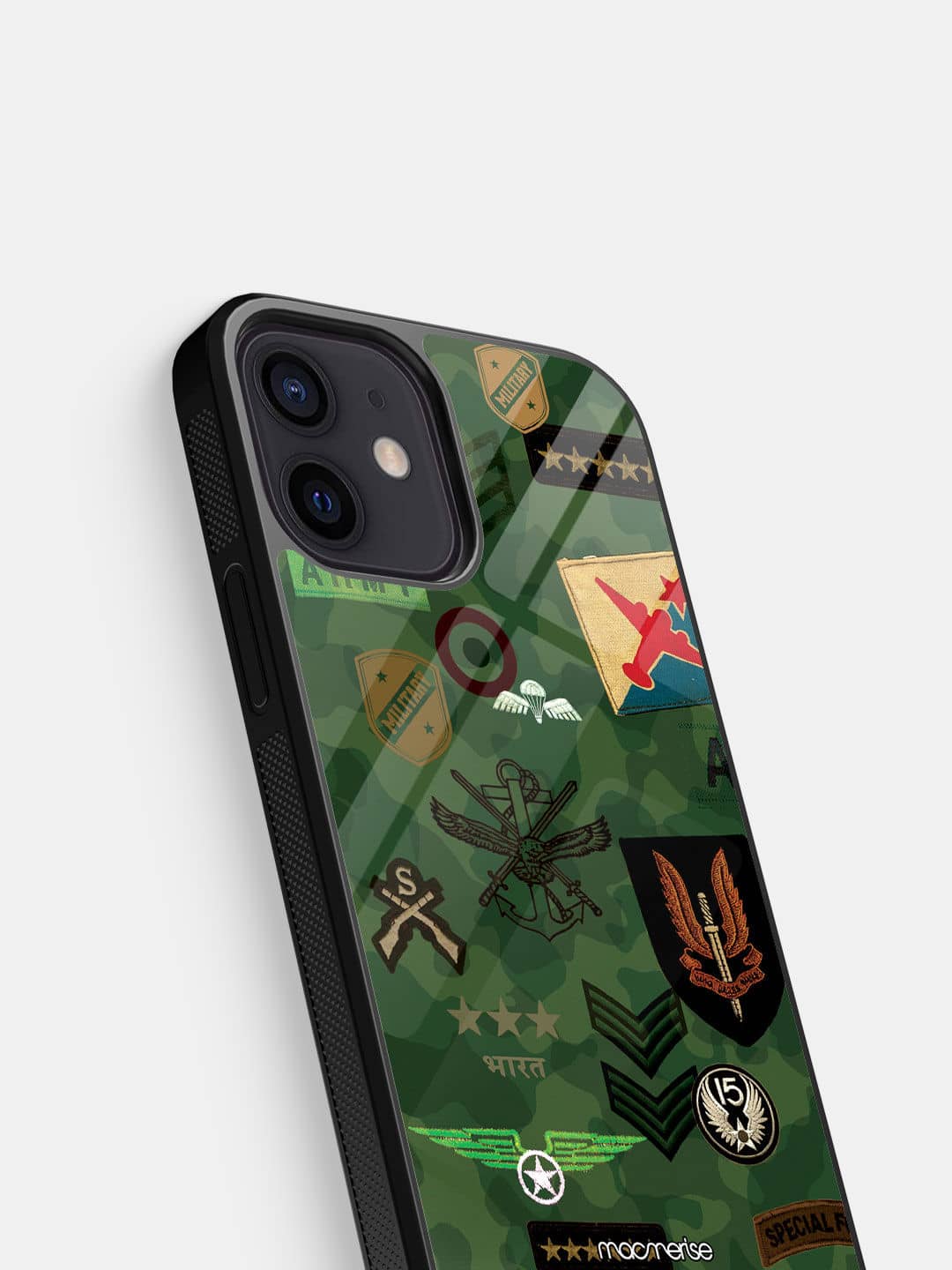 Roger That Green - iPhone 12 Mini Glass Cover