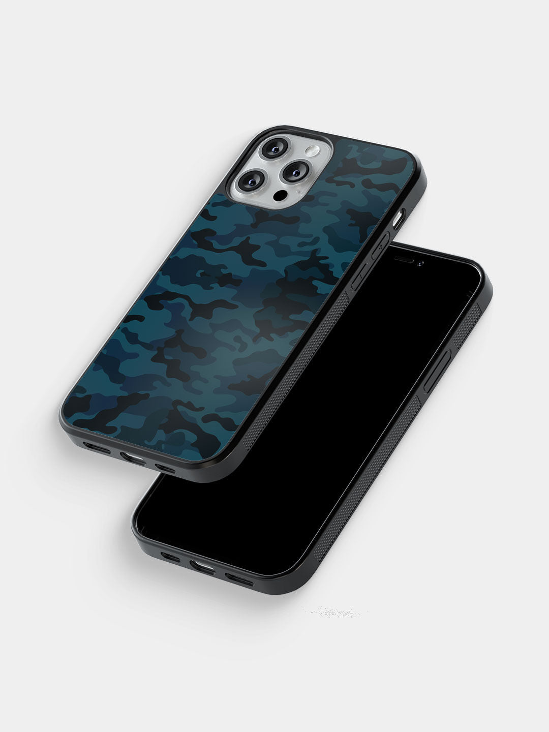 Camo Army Blue - iPhone 12 Cover