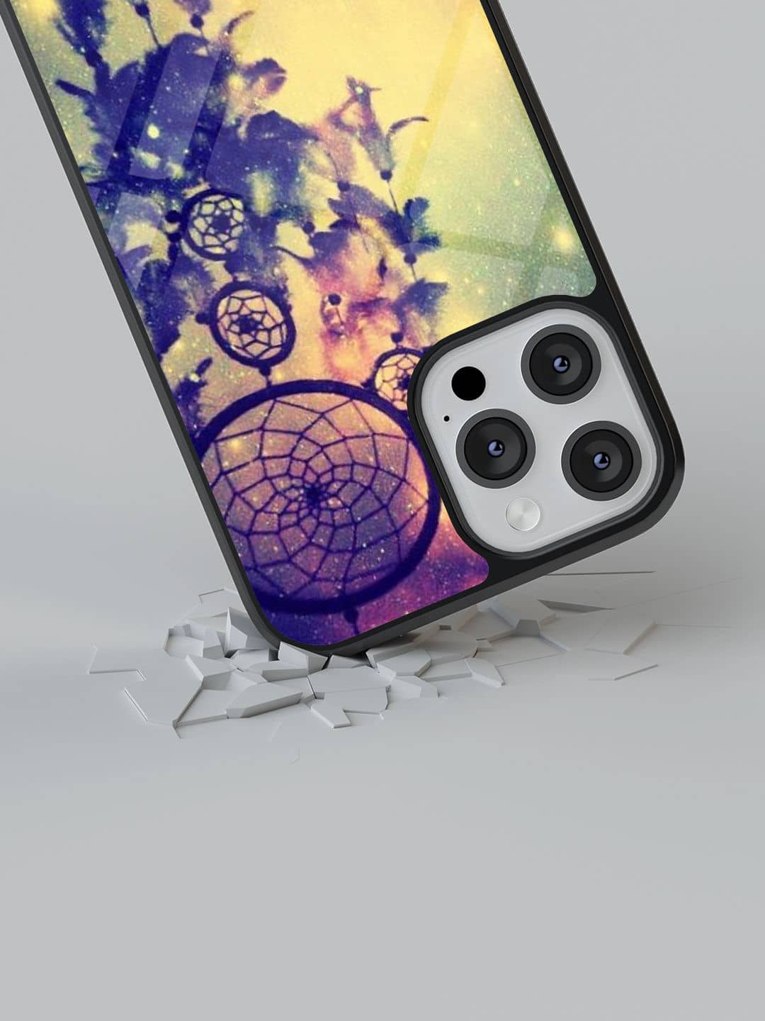 Galaxy Motif - iPhone 12 Glass Cover