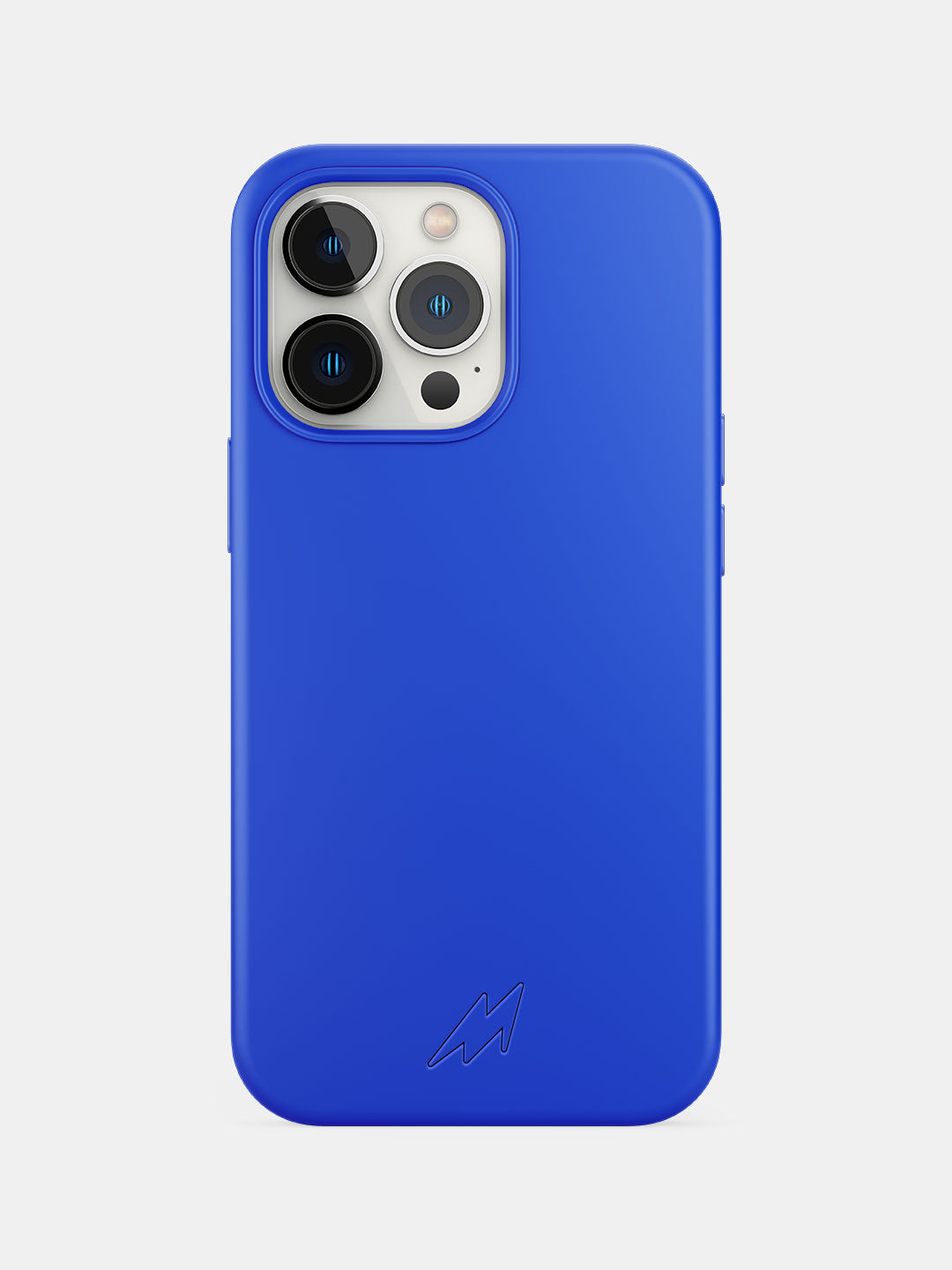Basics - iPhone 12 Cover Silicone Blue