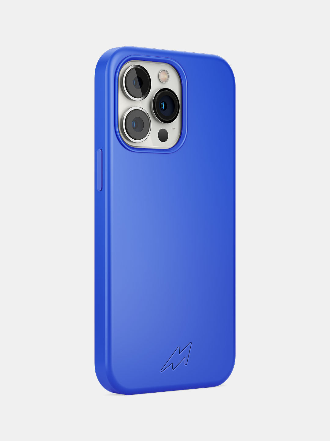 Basics - iPhone 12 Cover Silicone Blue