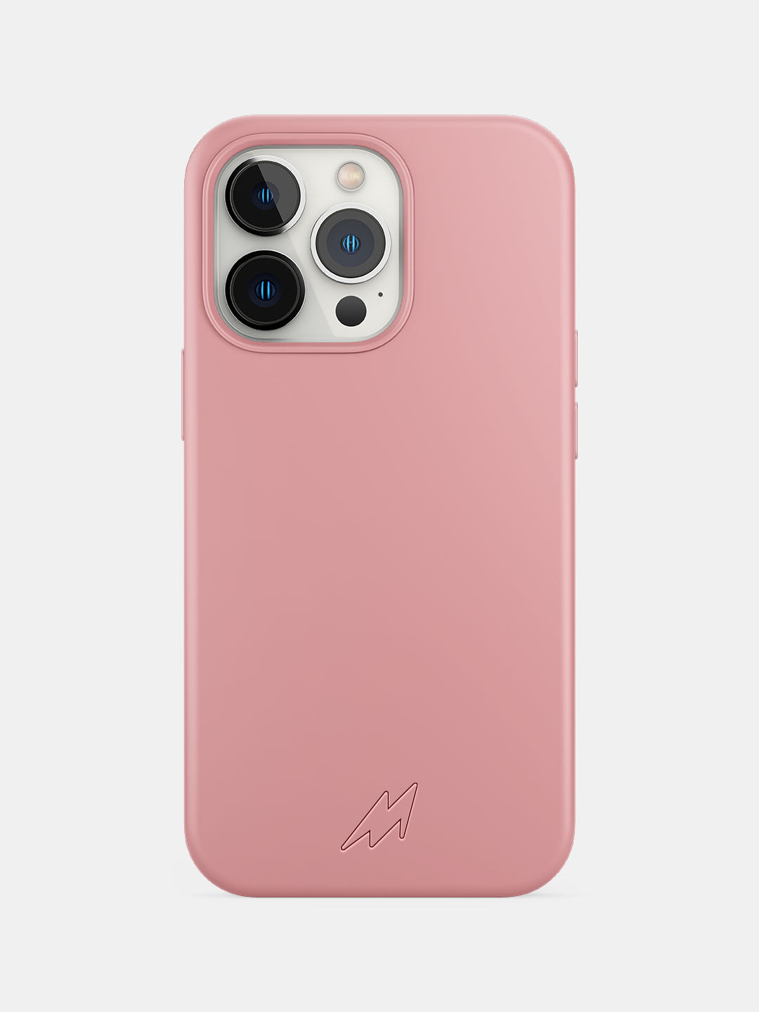 Basics - iPhone 12 Cover Silicone Baby Pink