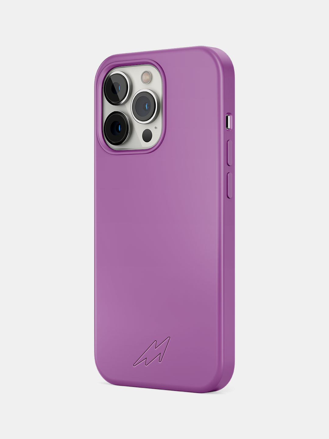 Basics - iPhone 12 Cover Silicone Purple