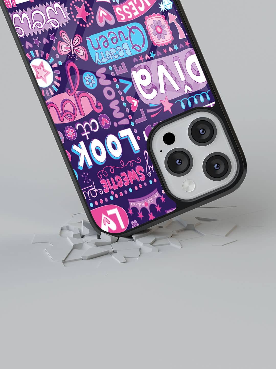 Diva Diaries - iPhone 13 Pro Max Glass Cover