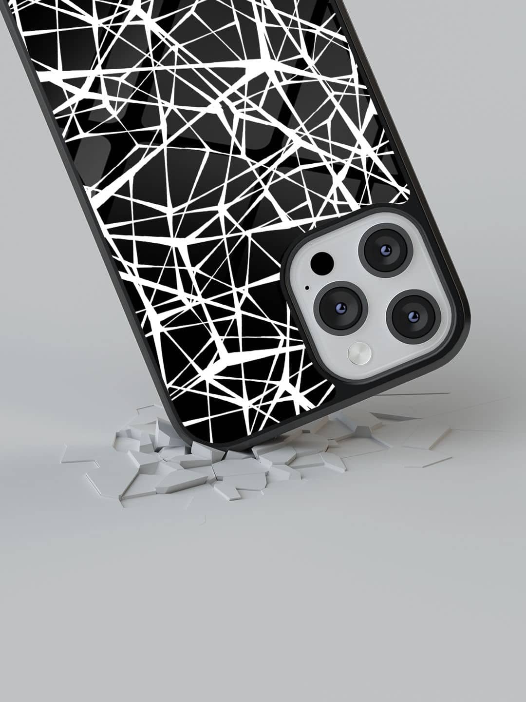 Grunge Web - iPhone 13 Pro Max Glass Cover