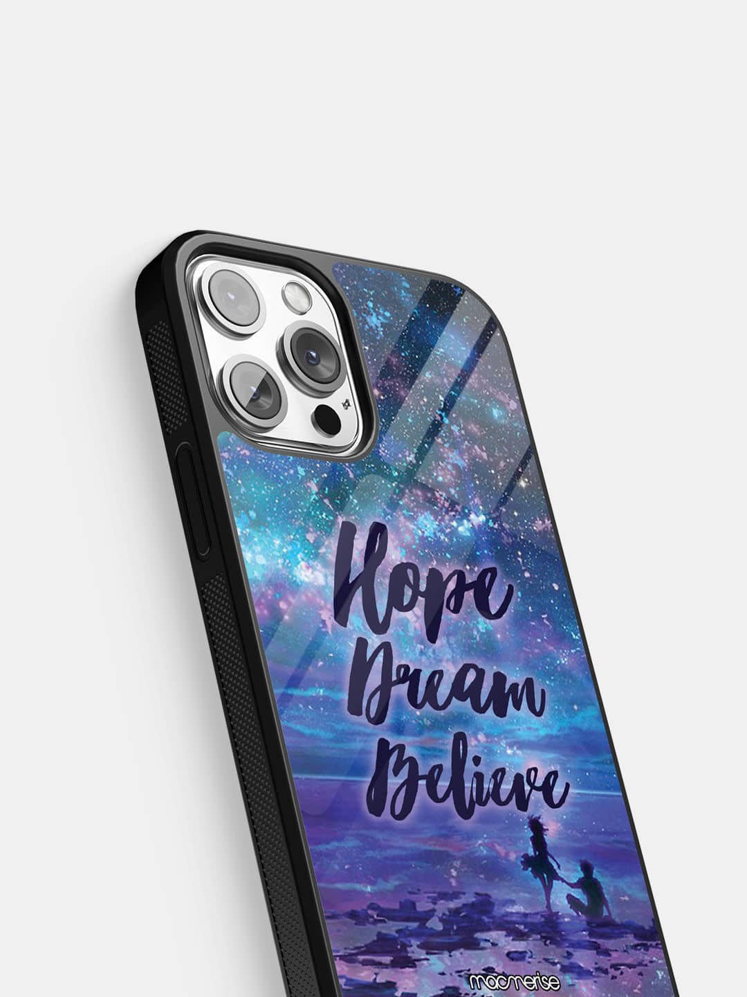 Hope Dream Believe - iPhone 13 Pro Max Glass Cover