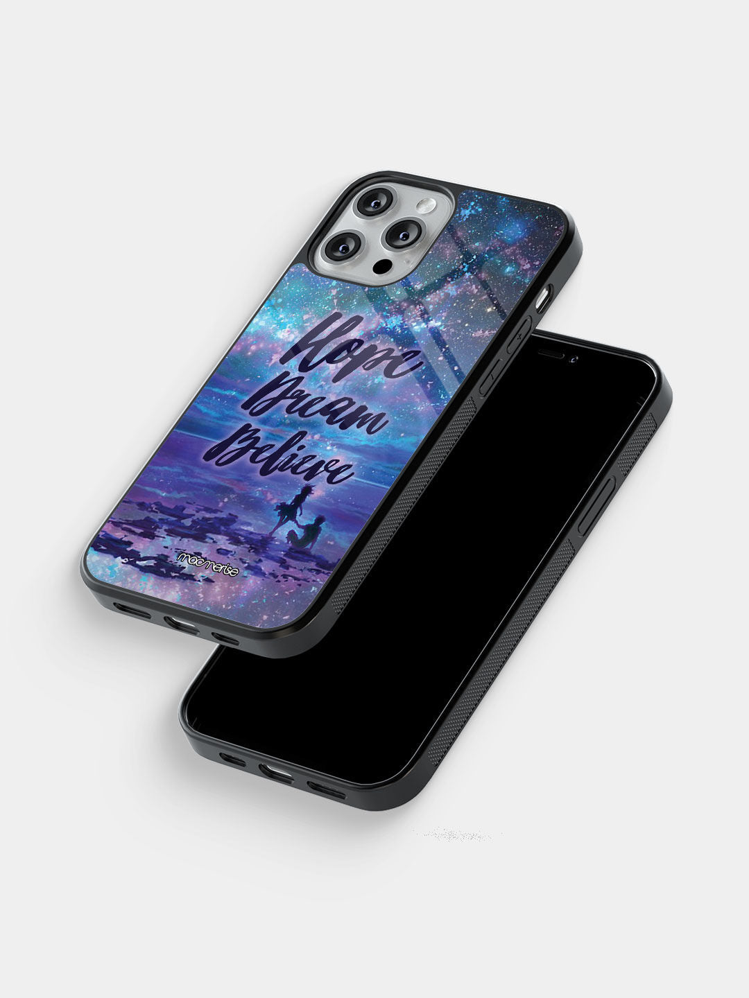 Hope Dream Believe - iPhone 13 Pro Max Glass Cover
