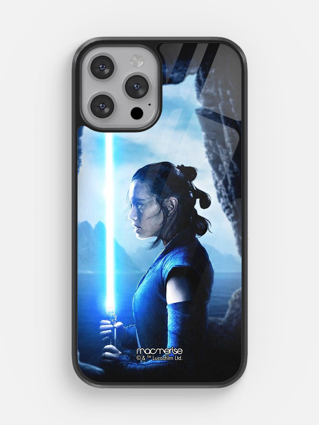Light Saber Blue - iPhone 13 Pro Max Glass Cover