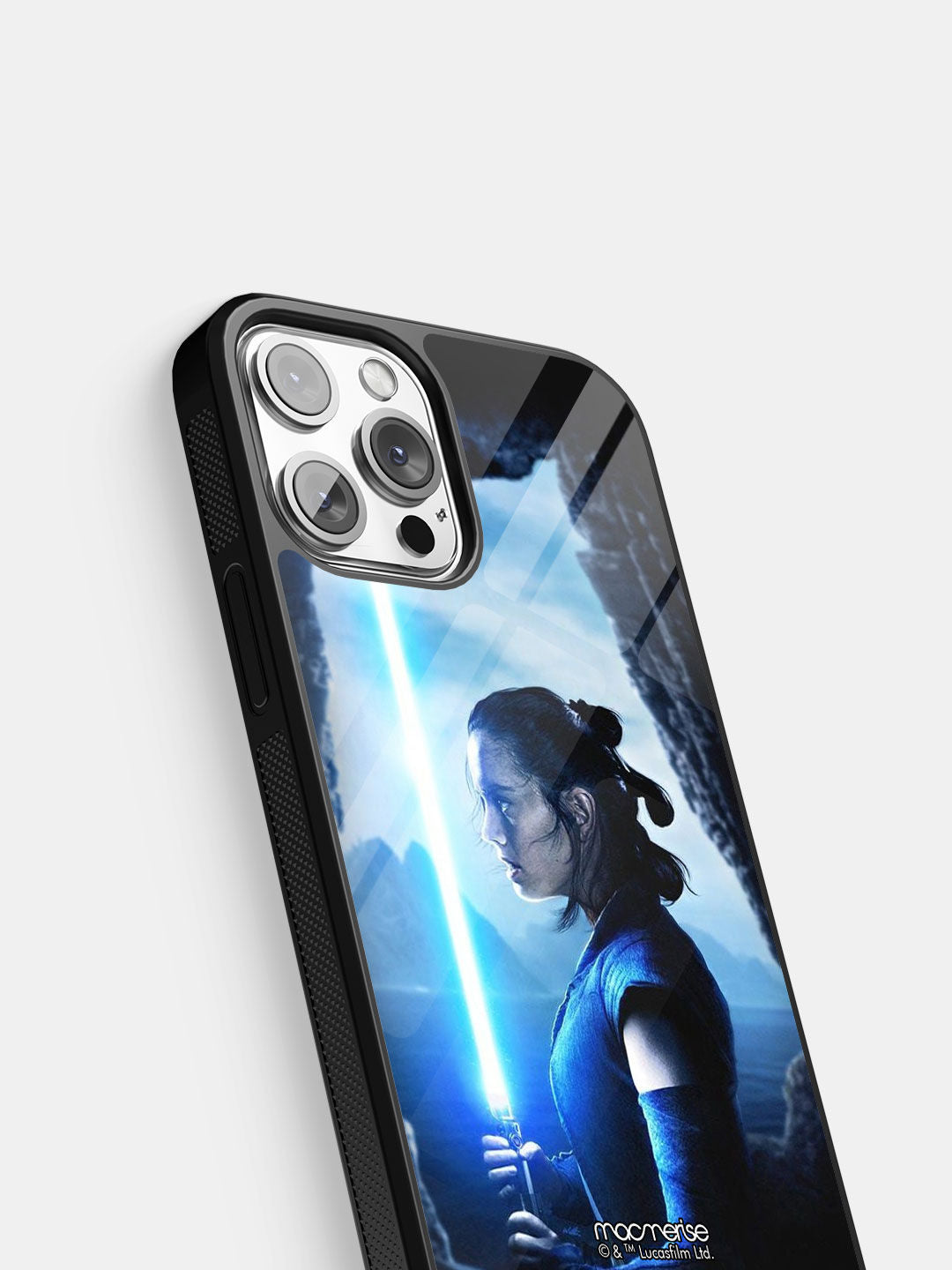 Light Saber Blue - iPhone 13 Pro Max Glass Cover
