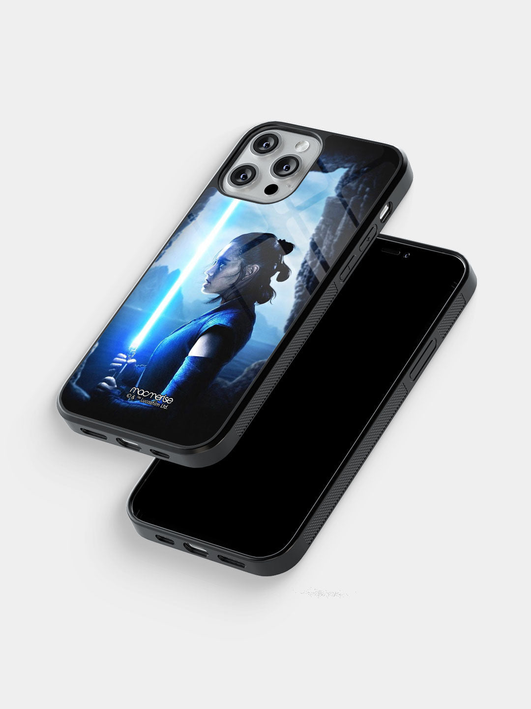 Light Saber Blue - iPhone 13 Pro Max Glass Cover