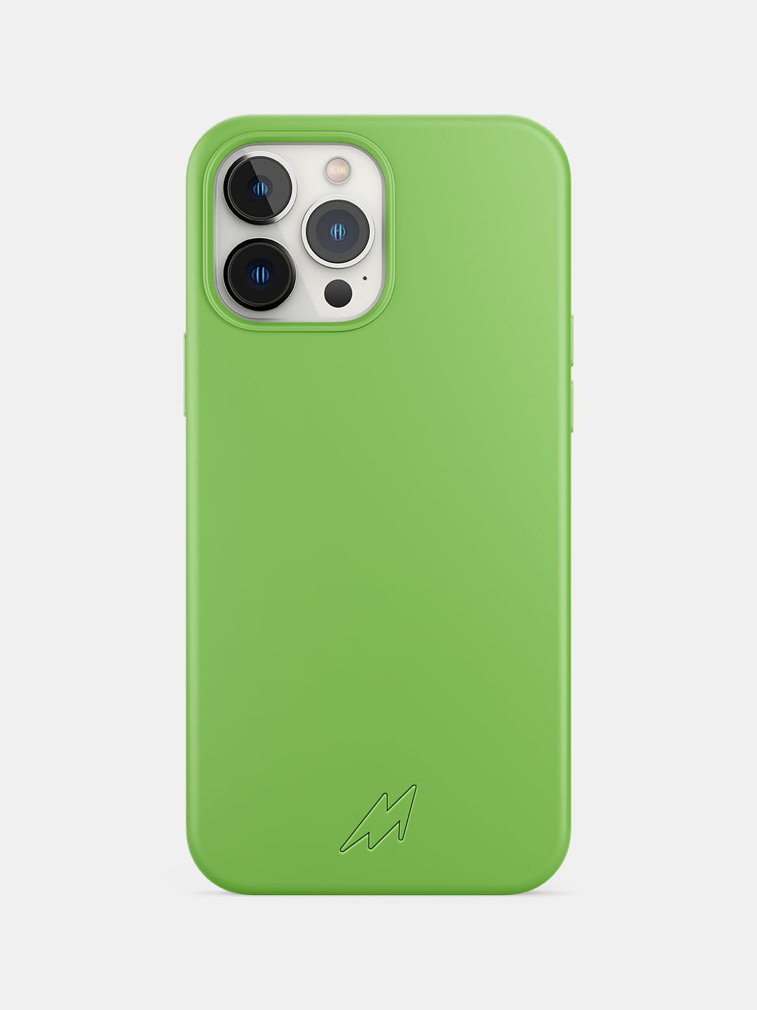 Basics - iPhone 13 Pro Max Cover Silicone Leaf Green