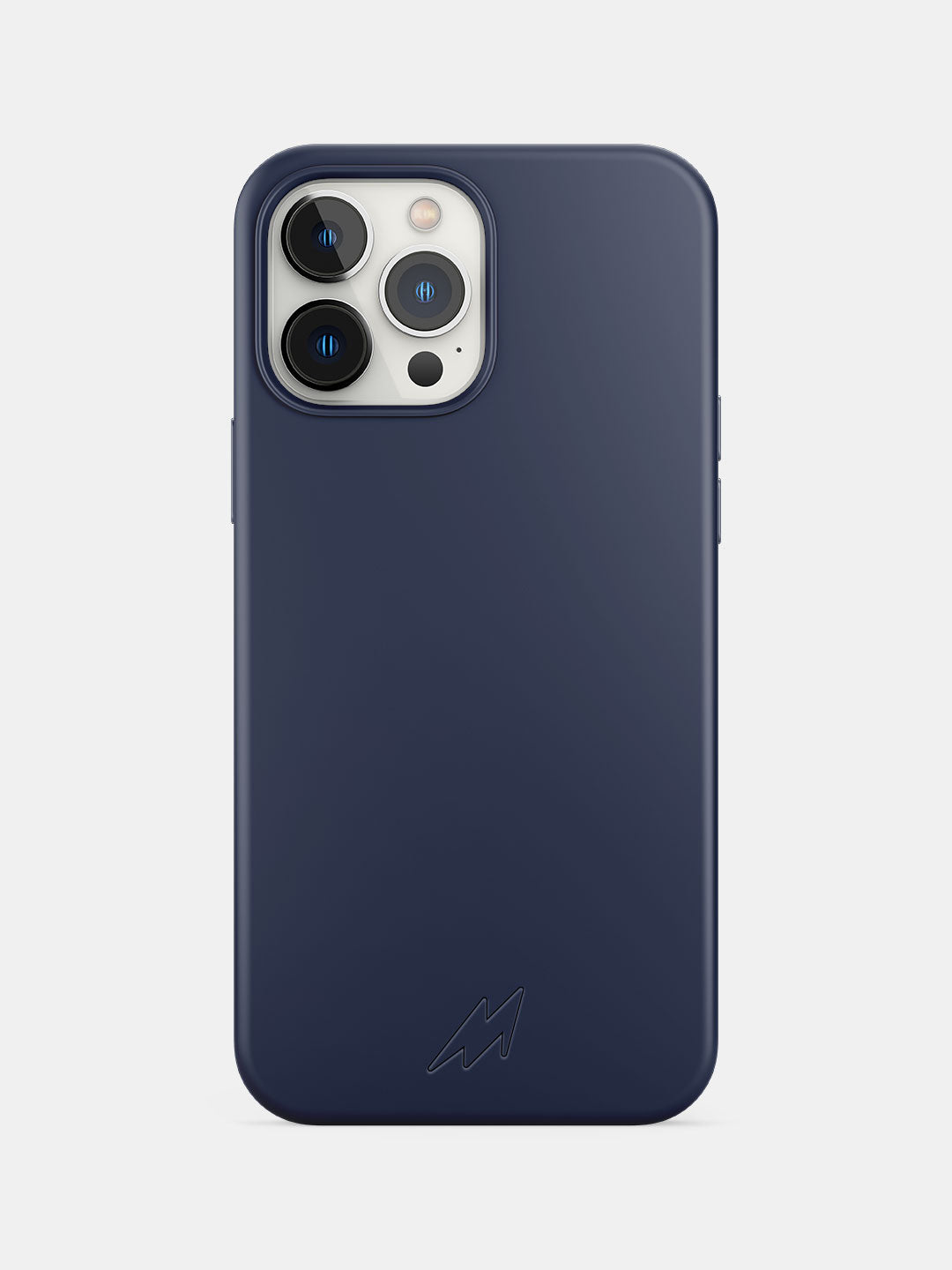 Basics - iPhone 13 Pro Max Cover Silicone Midnight Blue