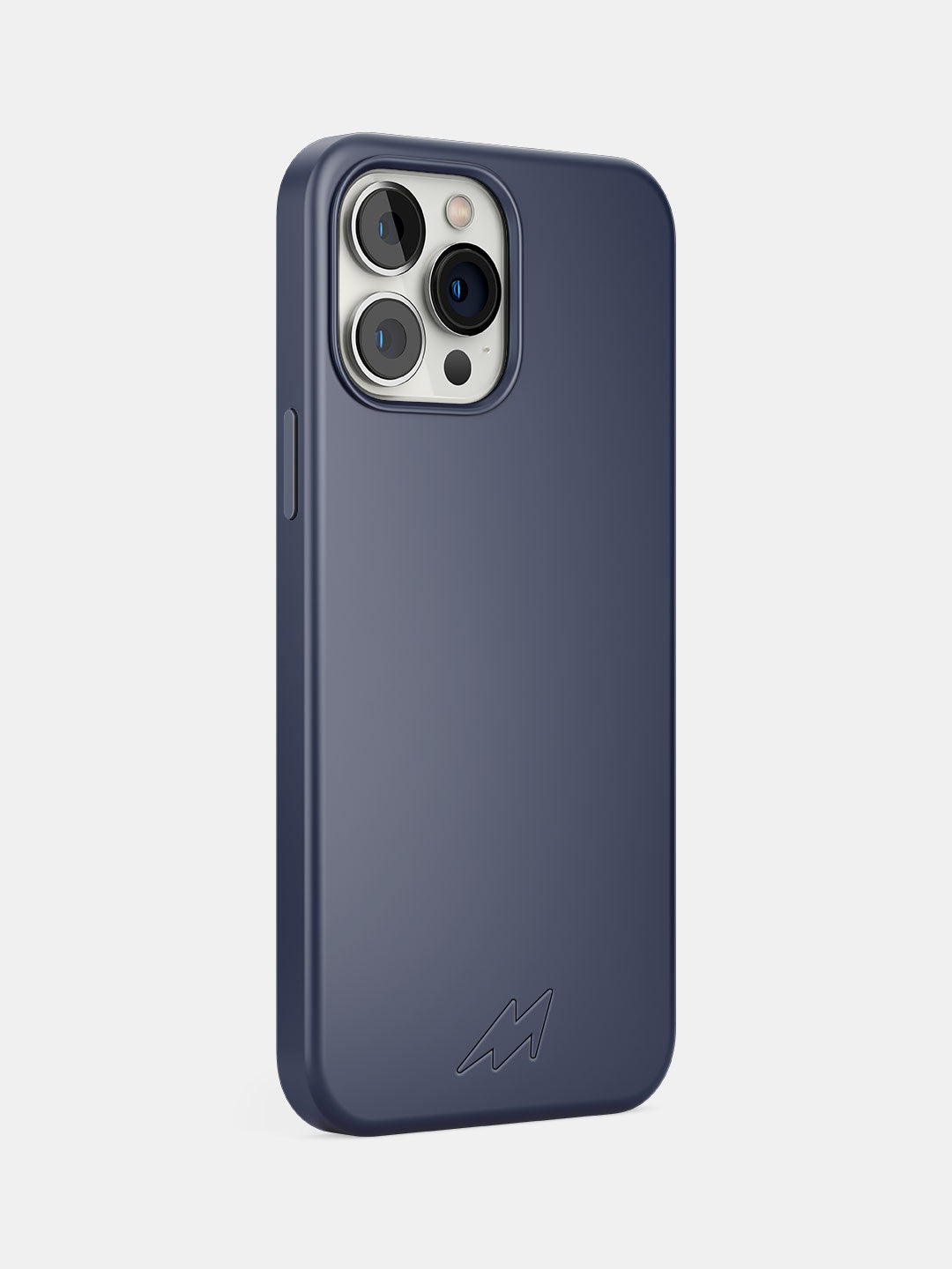 Basics - iPhone 13 Pro Max Cover Silicone Midnight Blue