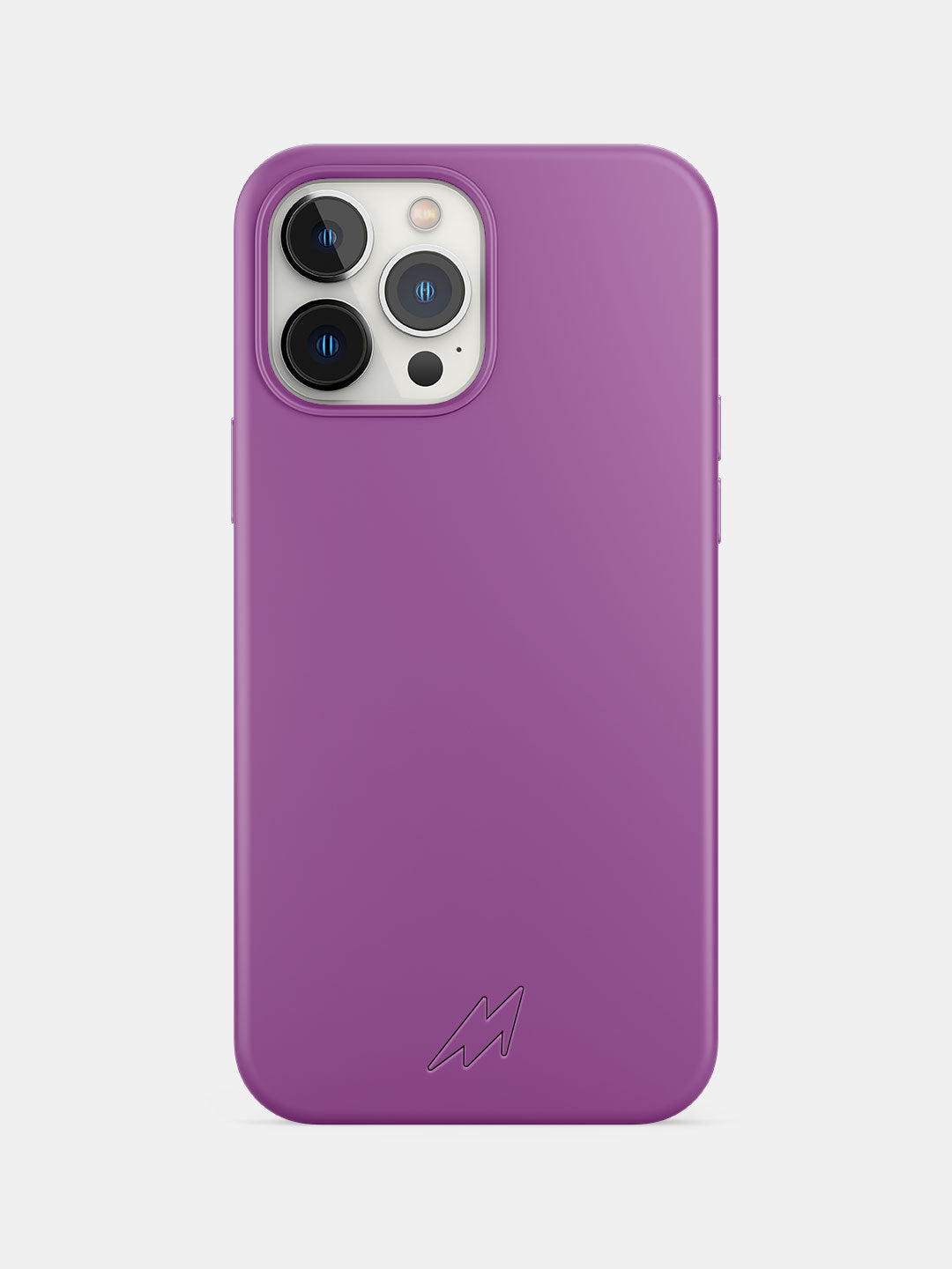 Basics - iPhone 13 Pro Max Cover Silicone Purple