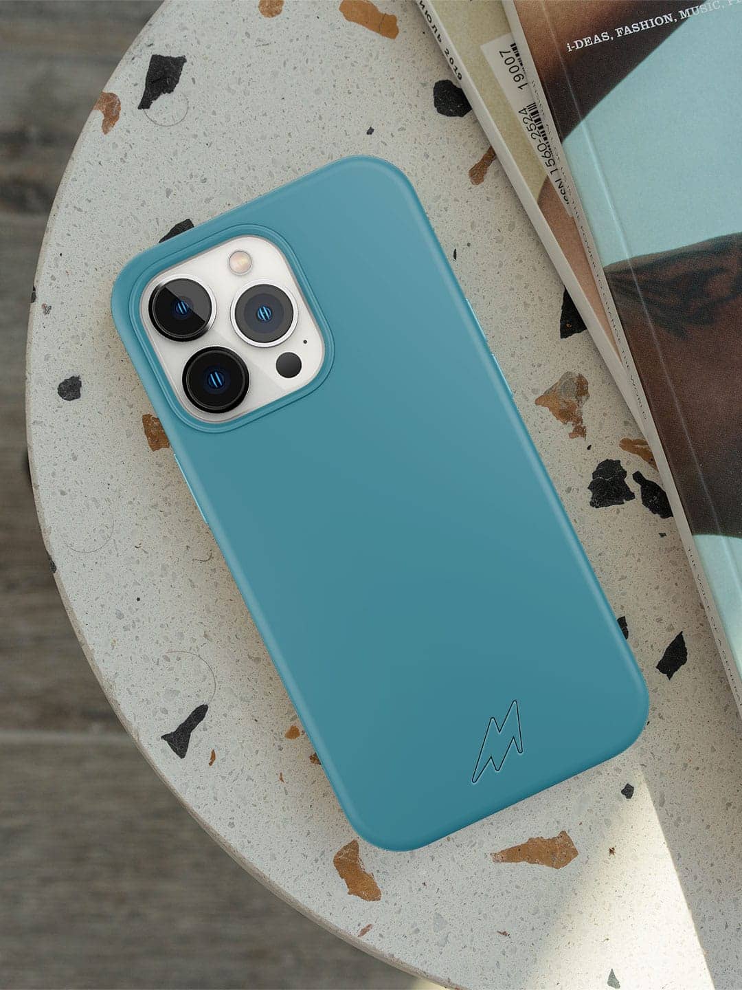 Basics - iPhone 13 Pro Max Cover Silicone Sky Blue