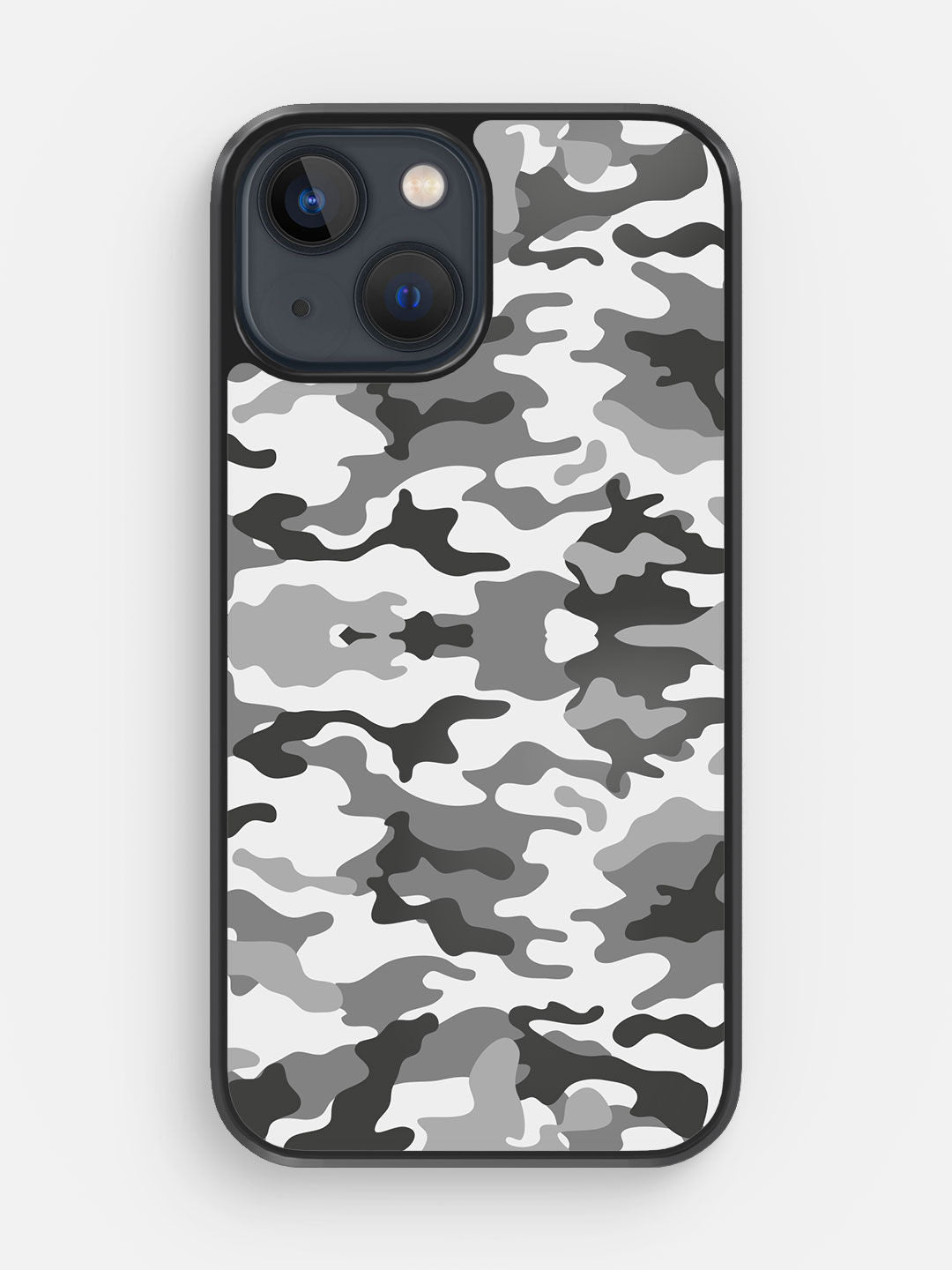 Camo Grey - iPhone 13 Mini Bumper Cover