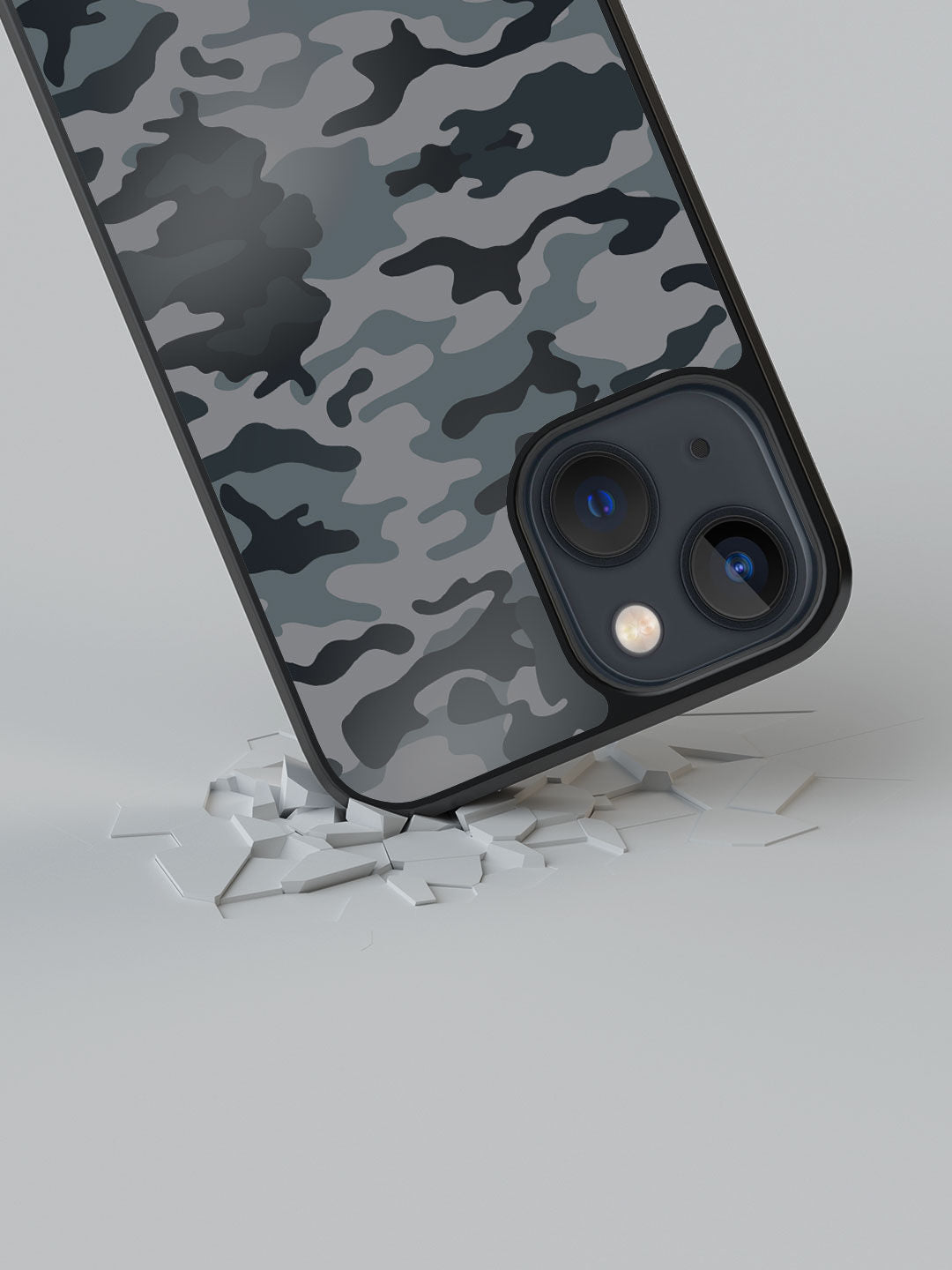 Camo Gun Metal - iPhone 13 Mini Cover