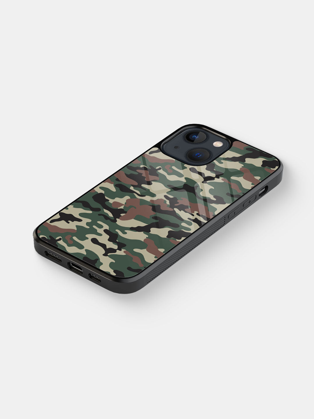 Camo Rifle Green - iPhone 13 Mini Glass Cover
