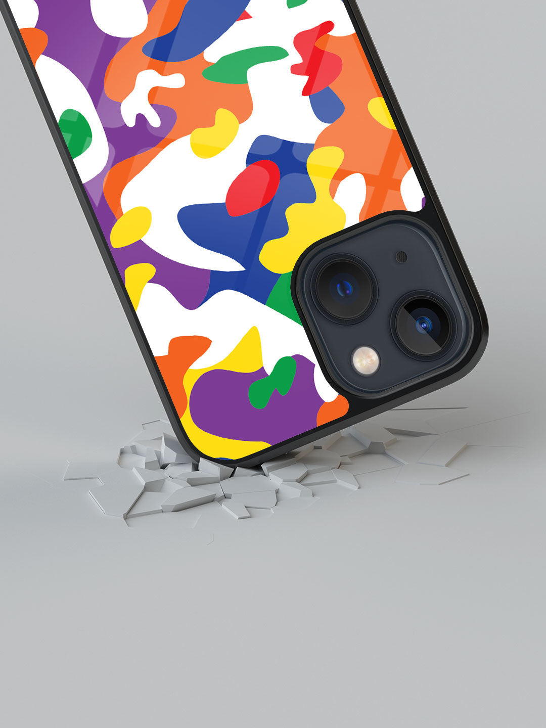 Camo Pride - iPhone 13 Mini Glass Cover