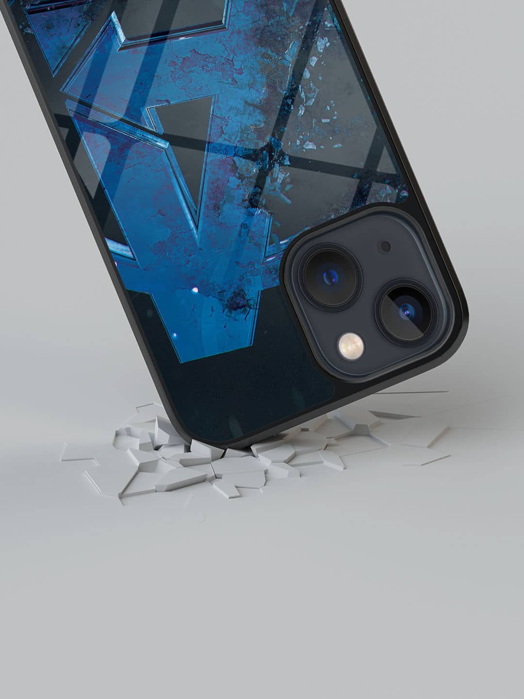 Endgame Logo Teal - iPhone 13 Mini Glass Cover