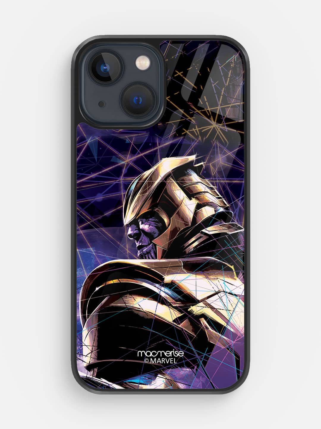 Thanos on Edge - iPhone 13 Mini Glass Cover