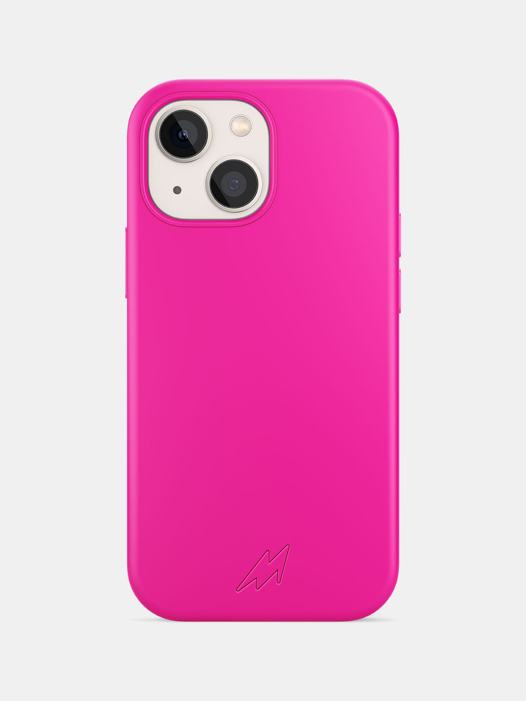 Basics - iPhone 13 Mini Cover Silicone Fuschia Pink