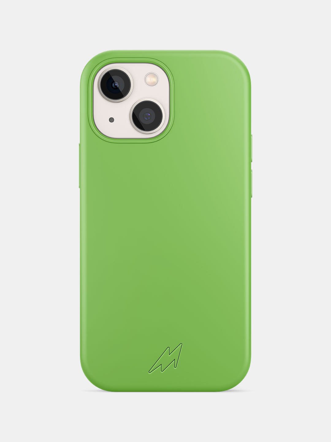 Basics - iPhone 13 Mini Cover Silicone Leaf Green