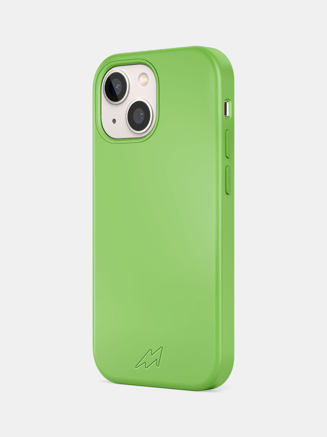 Basics - iPhone 13 Mini Cover Silicone Leaf Green
