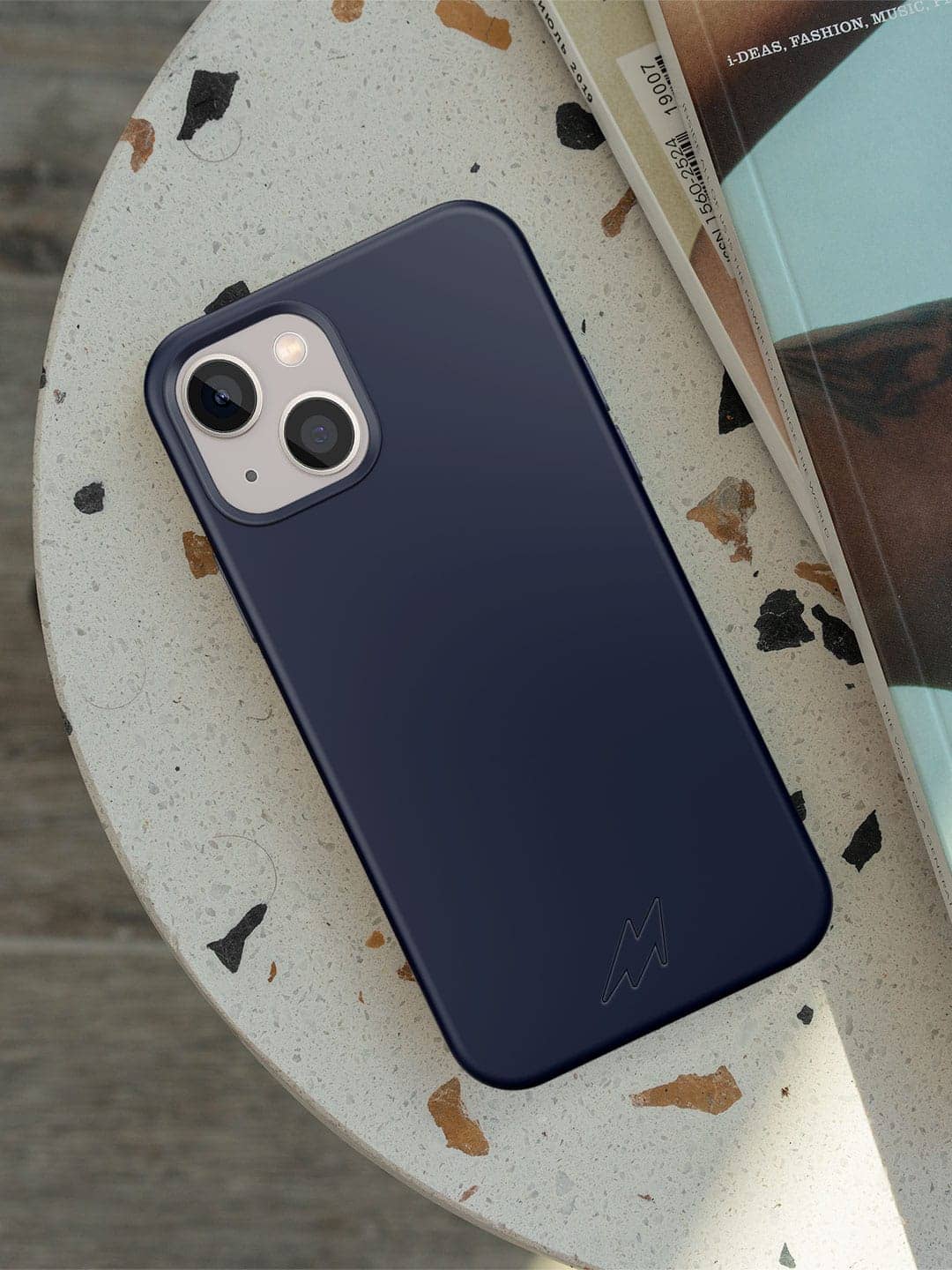 Basics - iPhone 13 Mini Cover Silicone Midnight Blue