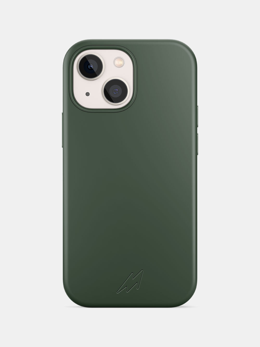 Basics - iPhone 13 Mini Cover Silicone Olive Green