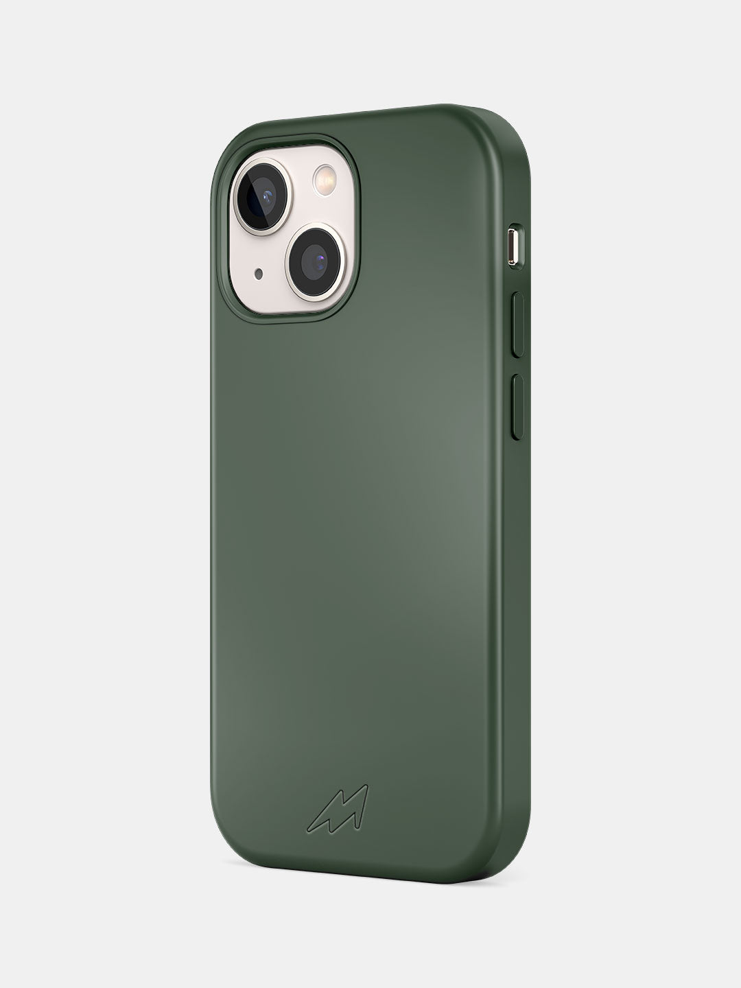 Basics - iPhone 13 Mini Cover Silicone Olive Green