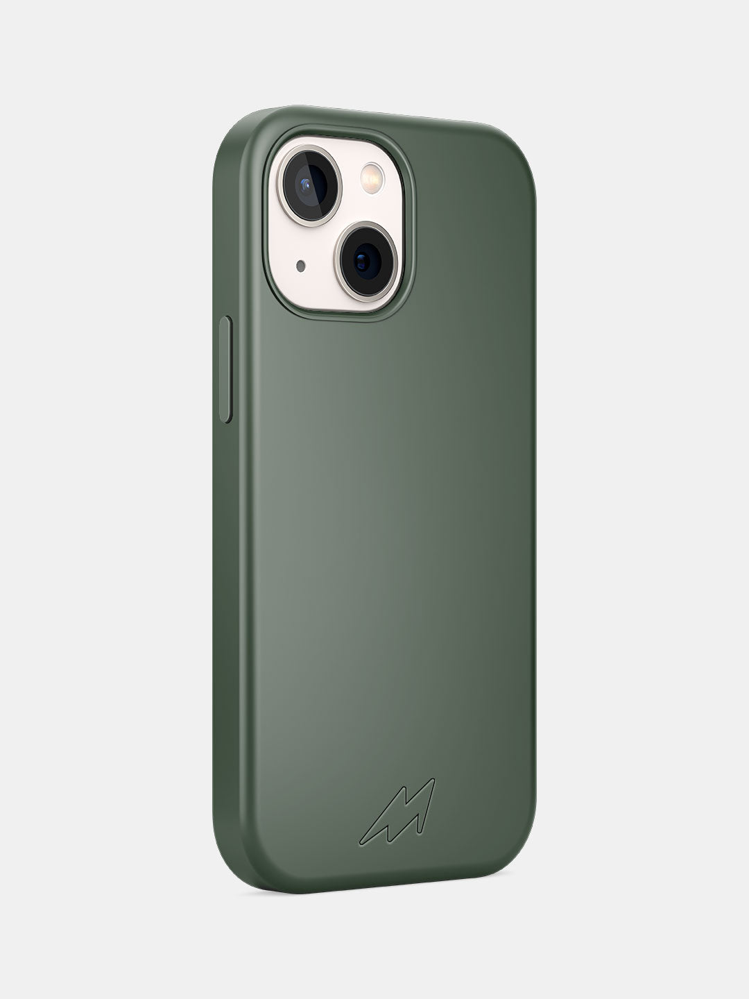 Basics - iPhone 13 Mini Cover Silicone Olive Green