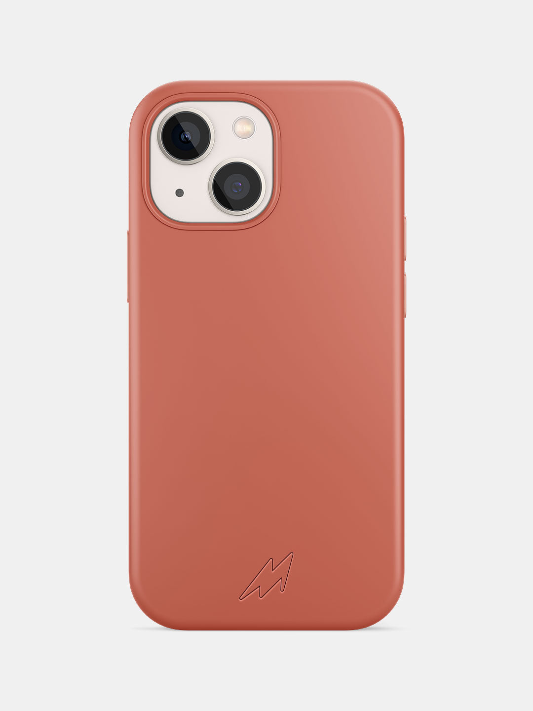 Basics - iPhone 13 Mini Cover Silicone Orange