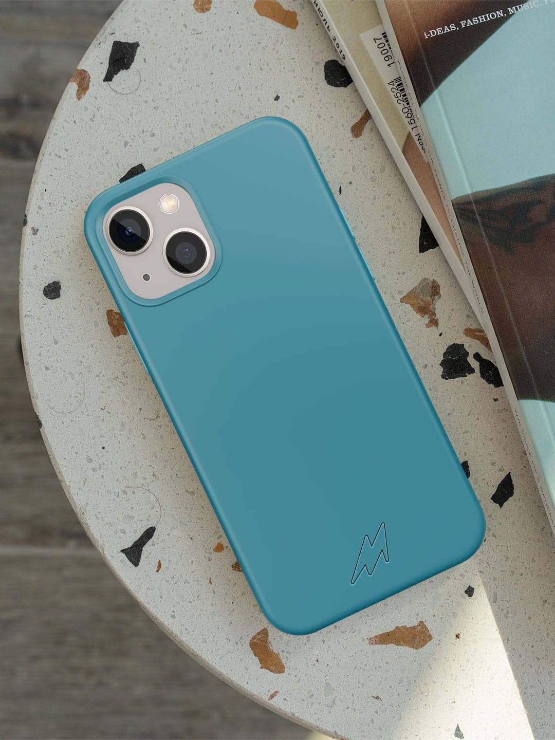 Basics - iPhone 13 Mini Cover Silicone Sky Blue