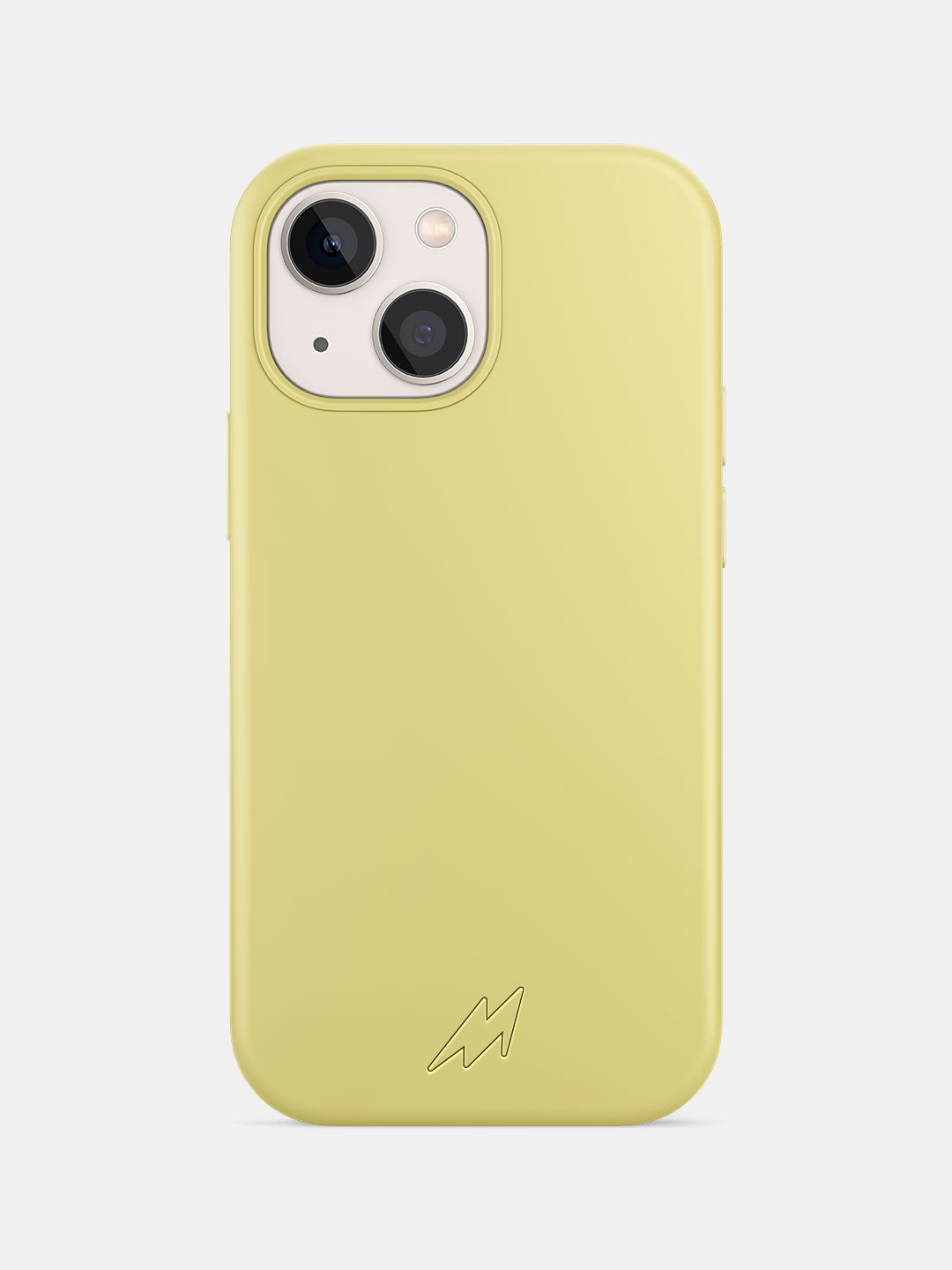 Basics - iPhone 13 Mini Cover Silicone Yellow