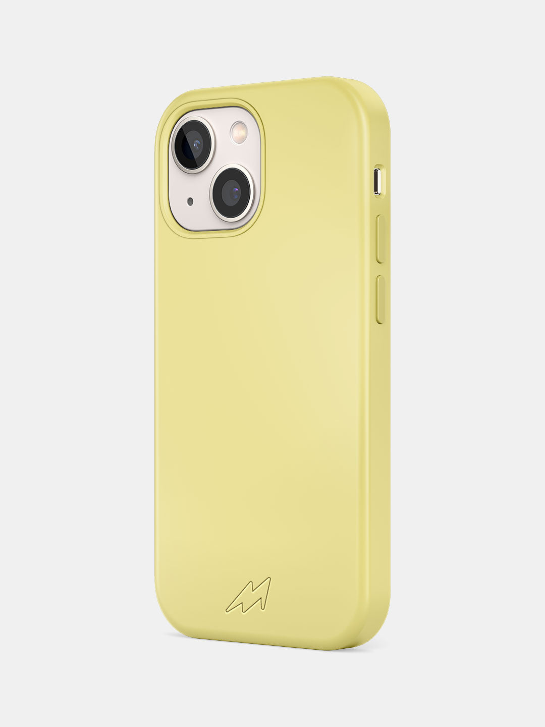 Basics - iPhone 13 Mini Cover Silicone Yellow