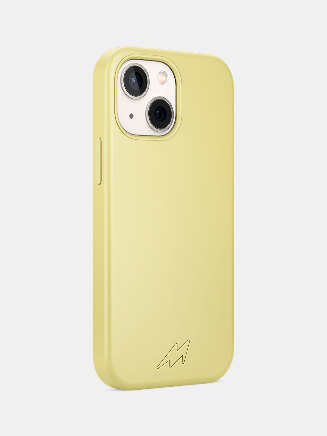 Basics - iPhone 13 Mini Cover Silicone Yellow