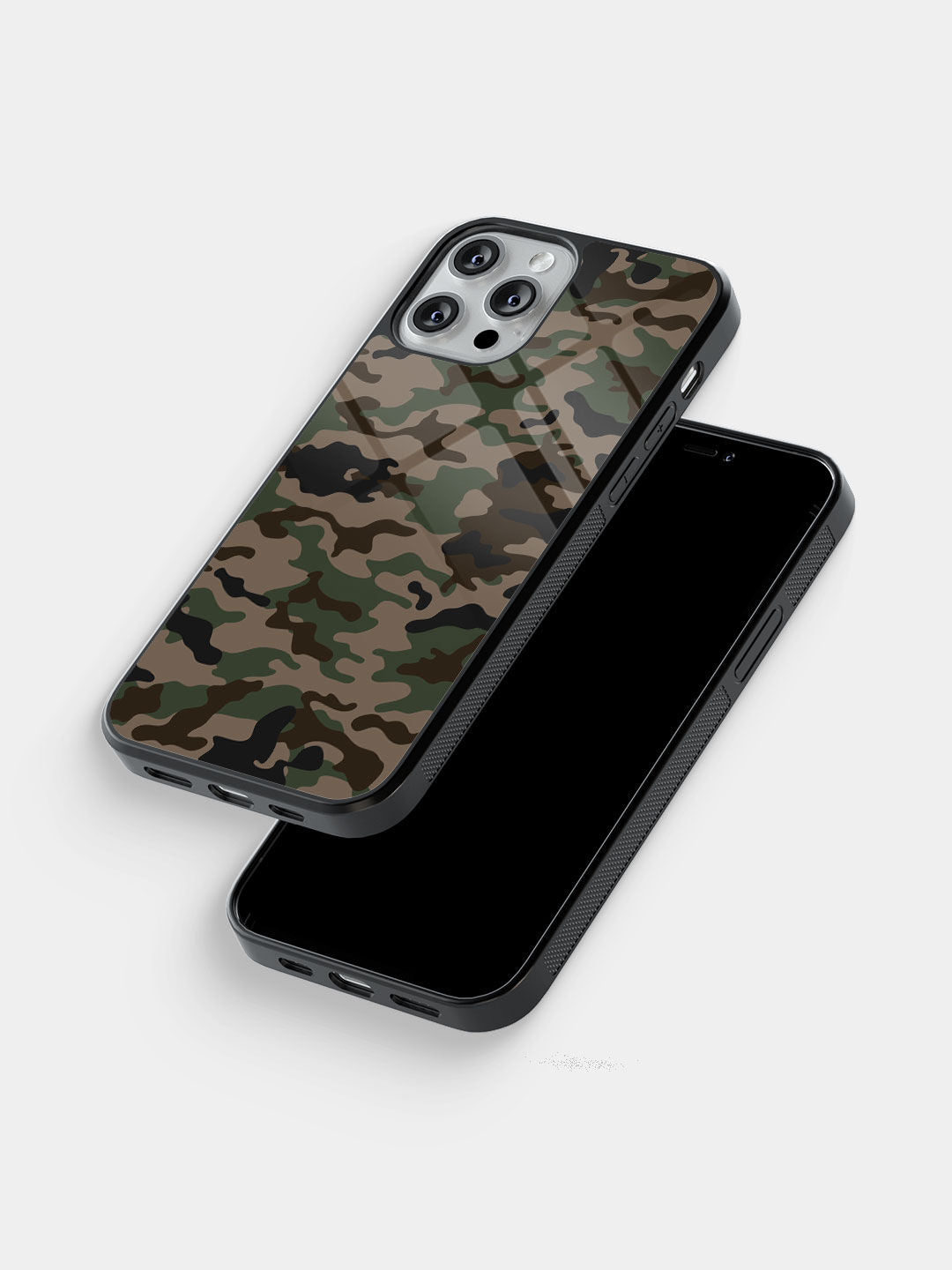 Camo Military - iPhone 13 Pro Glass Cover