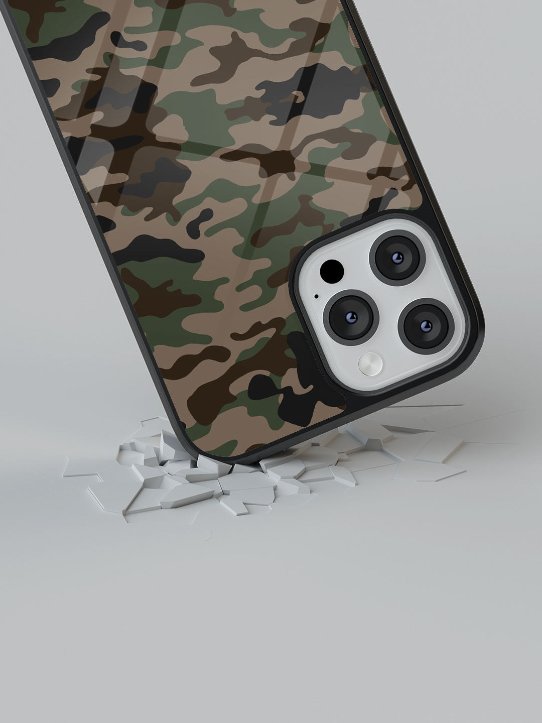 Camo Military - iPhone 13 Pro Glass Cover