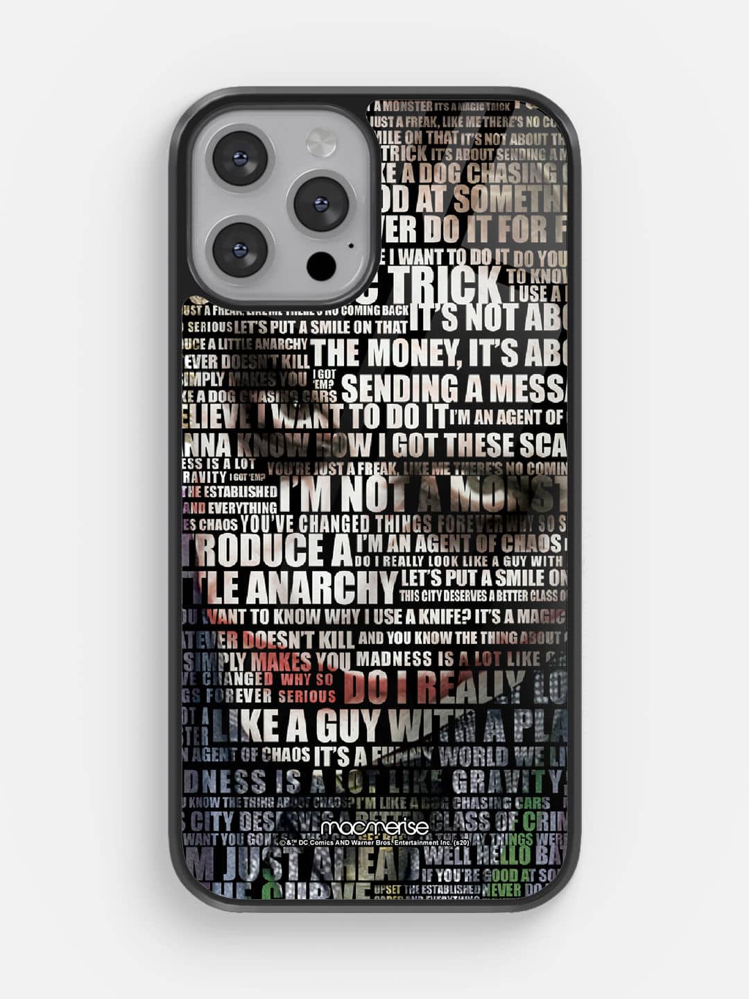 Joker Quotes - iPhone 13 Pro Glass Cover