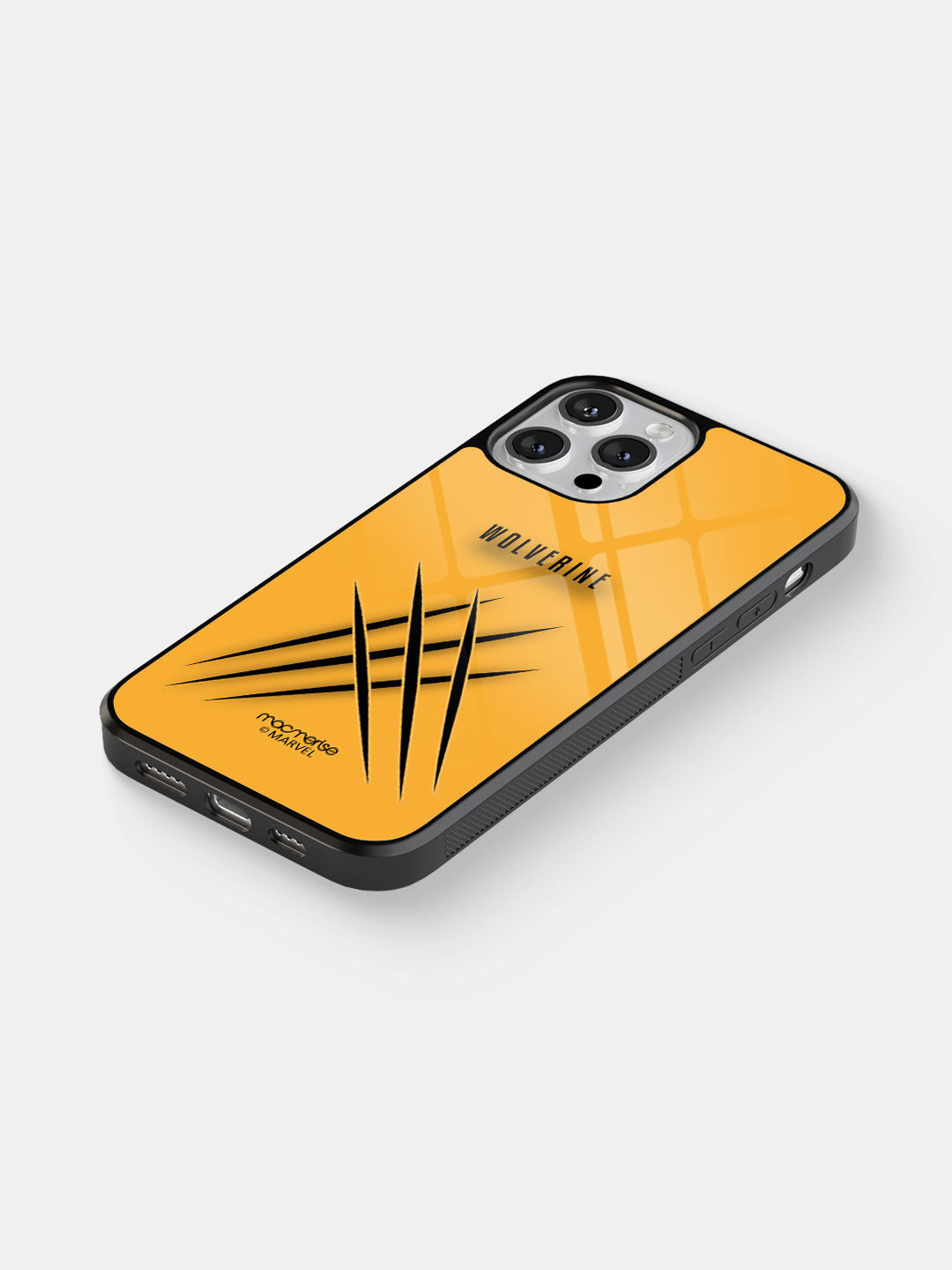 Minimalistic Wolverine - iPhone 13 Pro Glass Cover