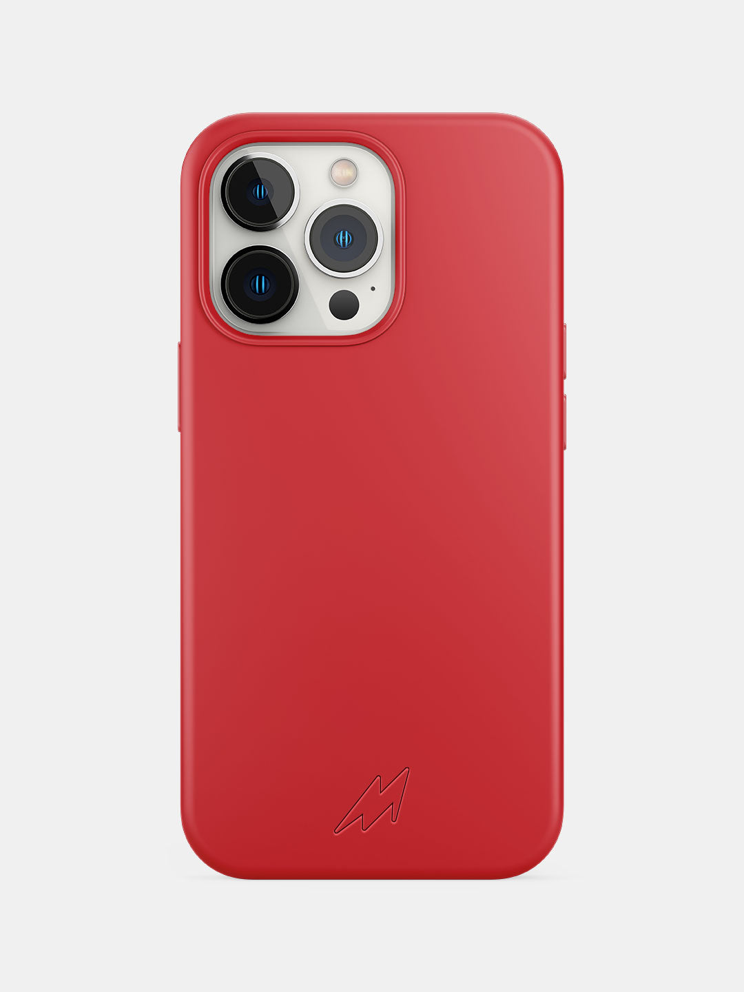Basics - iPhone 13 Pro Cover Silicone Red