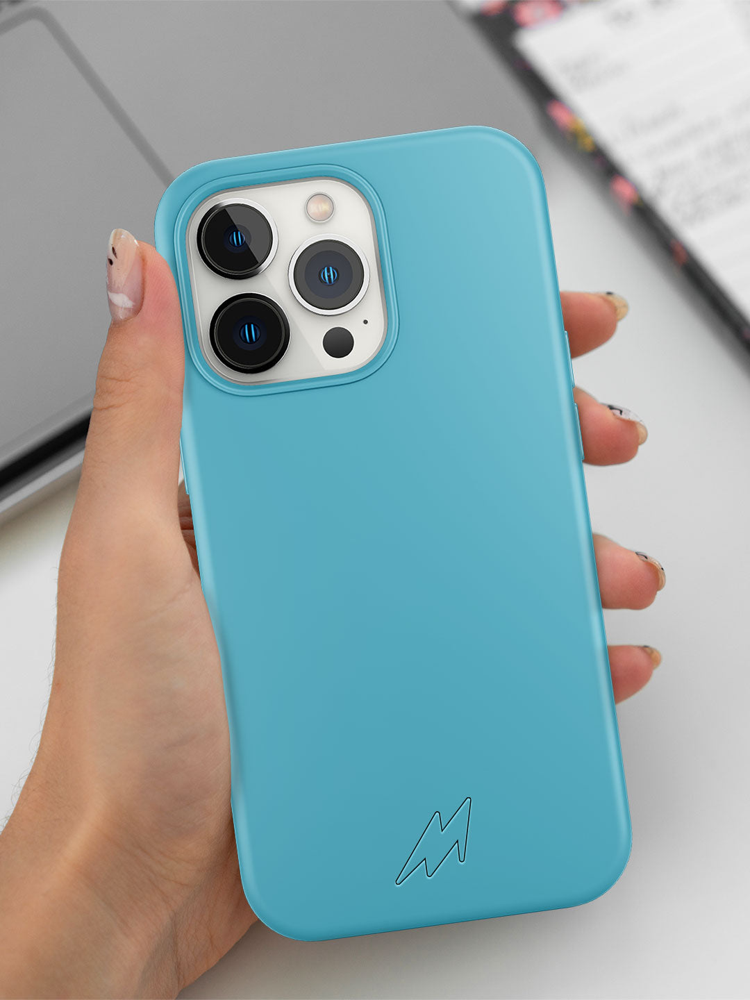 Basics - iPhone 13 Pro Cover Silicone Sky Blue