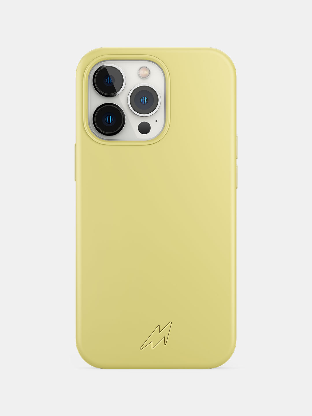 Basics - iPhone 13 Pro Cover Silicone Yellow
