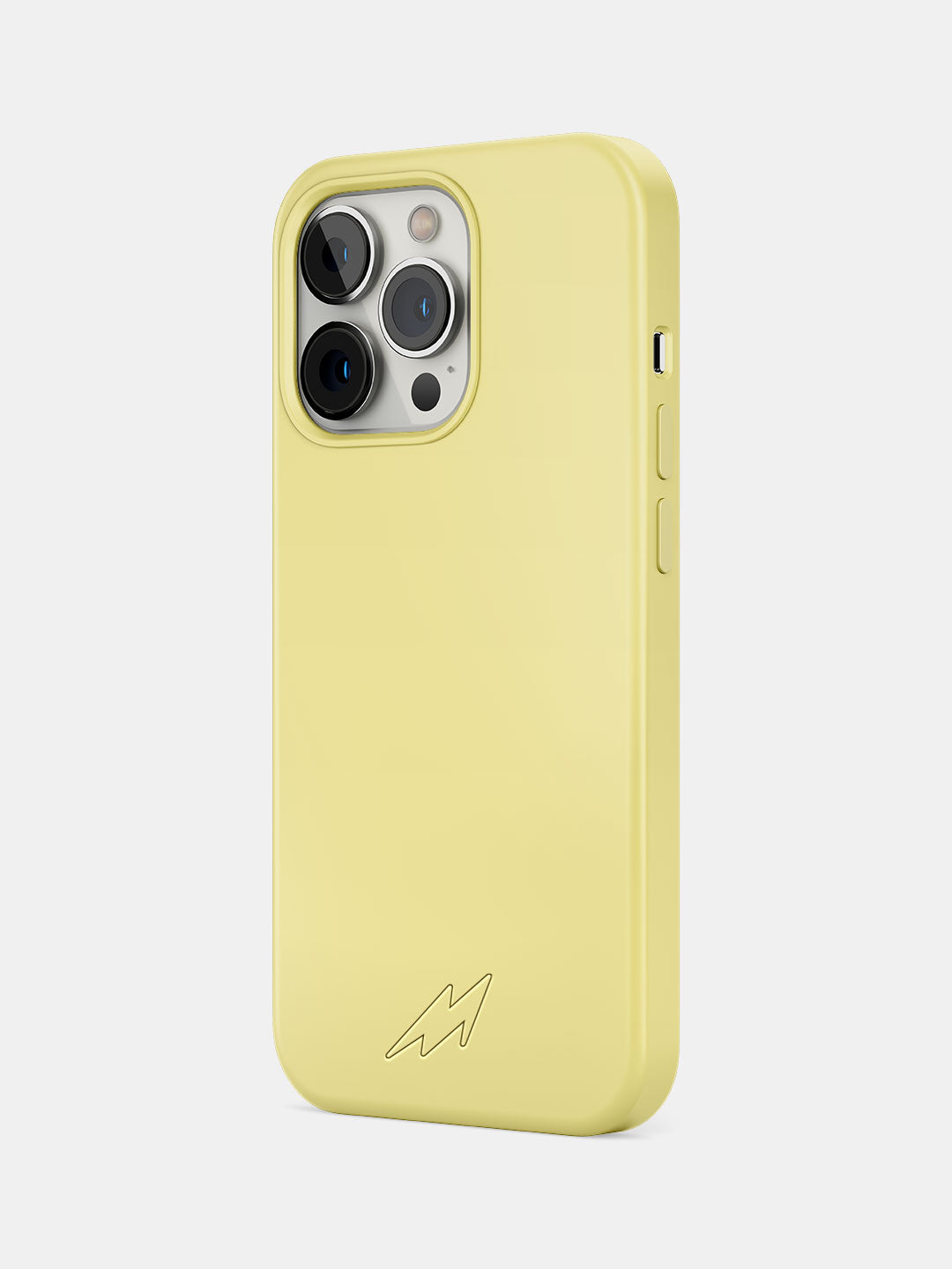 Basics - iPhone 13 Pro Cover Silicone Yellow