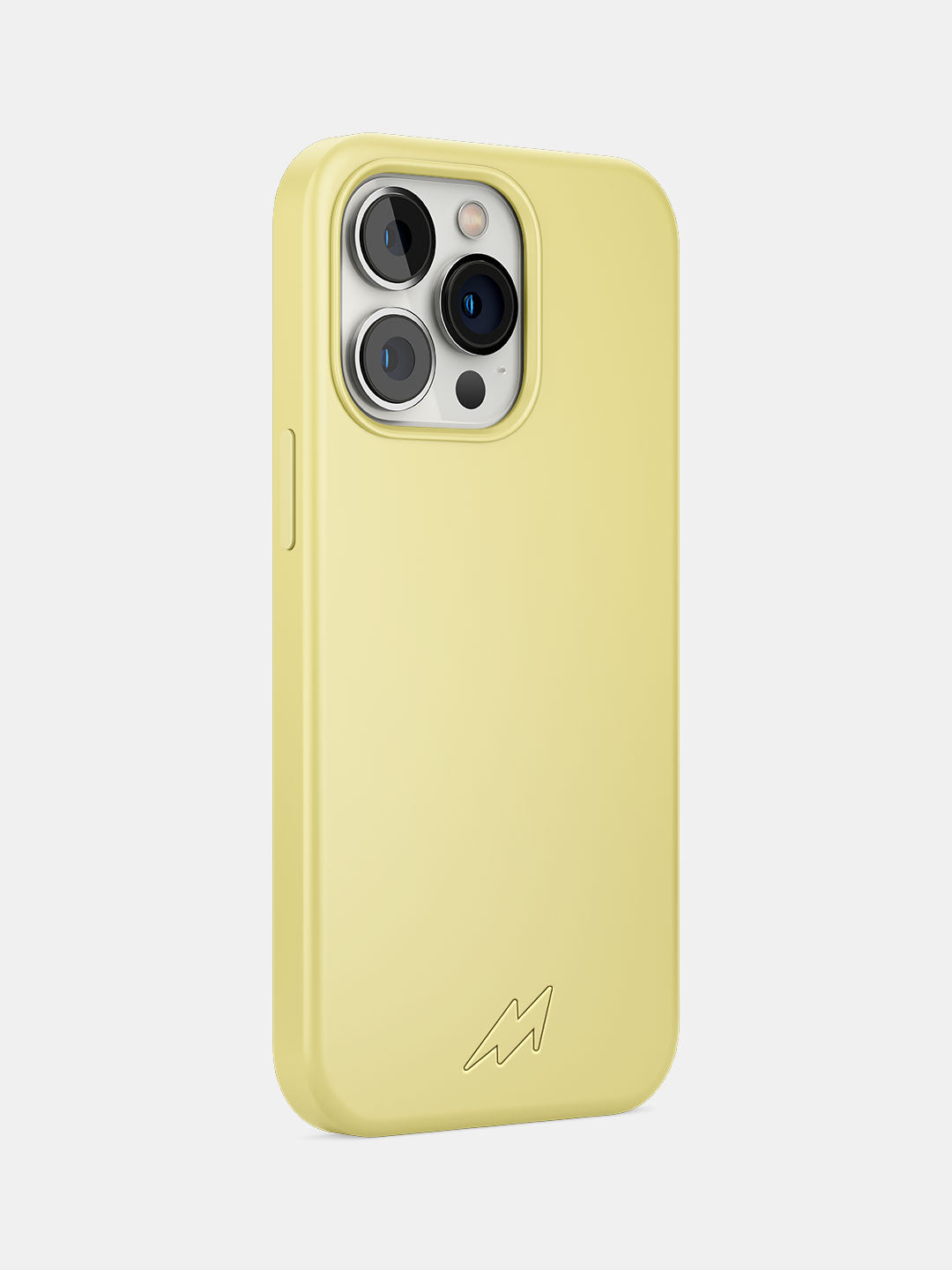 Basics - iPhone 13 Pro Cover Silicone Yellow