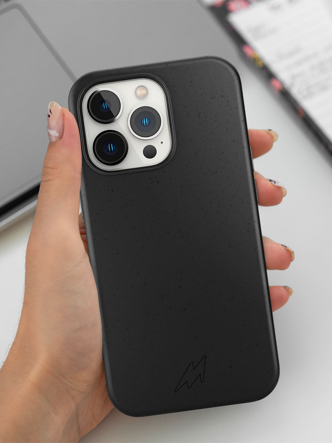 Basics - iPhone 14 Pro Max Cover Ecofriendly Black