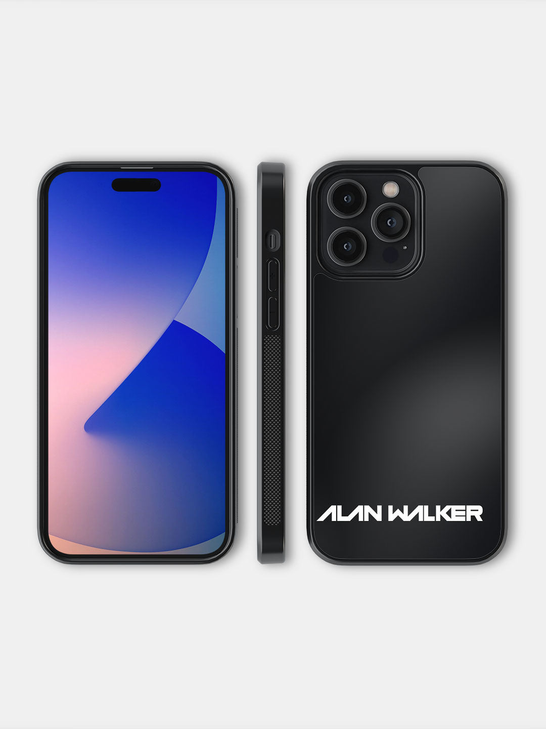Alan Walker AW White - iPhone 14 Pro Max Bumper Cover