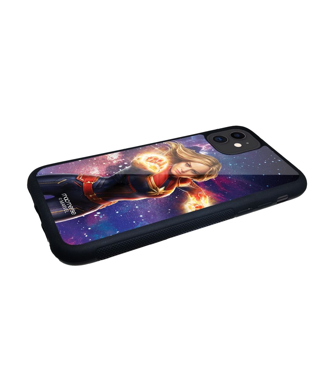 Fierce Captain Marvel - iPhone 11 Glass Cover