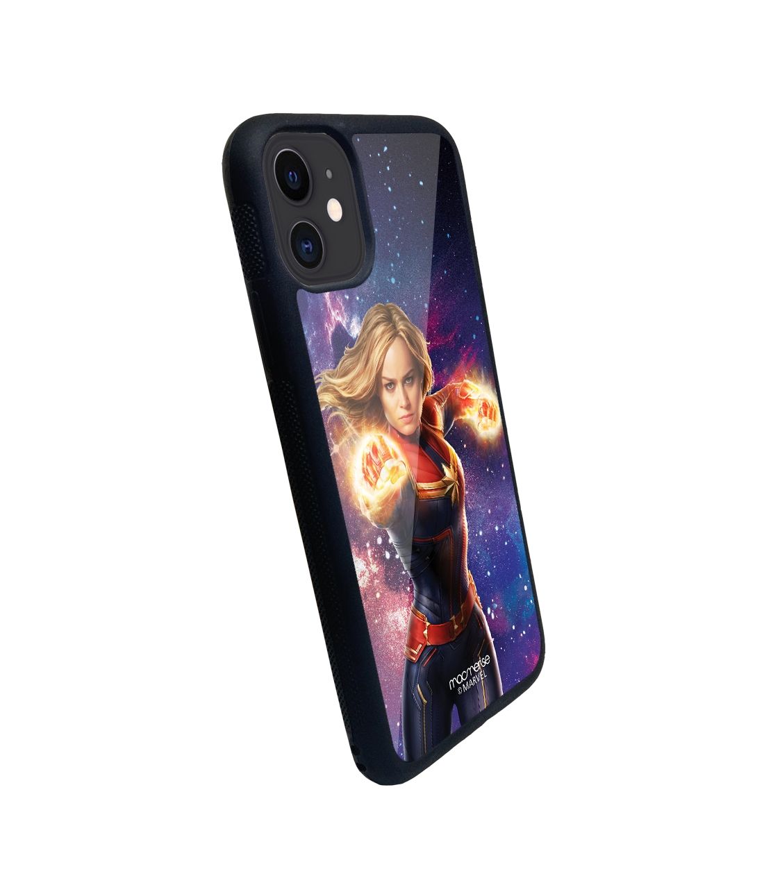 Fierce Captain Marvel - iPhone 11 Glass Cover
